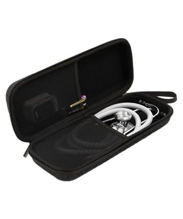 stethoscope case, stethoscope pouch, stethoscope accessory protection, stethoscope storage hard case, EVA velvet lining, infi