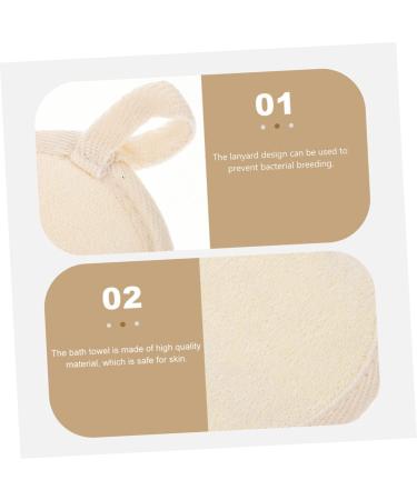 FOMIYES 9 Pcs Loofah Bath Balls - Premium Shower Loofah Pads for Men & Adults | Soap Making & Cleaning Sponge | Ideal Bathroom Shower Tool - Buy Online on GoSupps.com