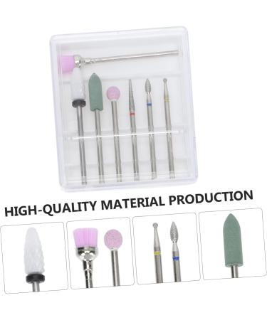 Ipetboom Rotary Tool 1 Set Grinding Head Tungsten Steel Corundum Head Faux Nails 6.9x5.8cm Assorted Color - Buy Online on GoSupps.com