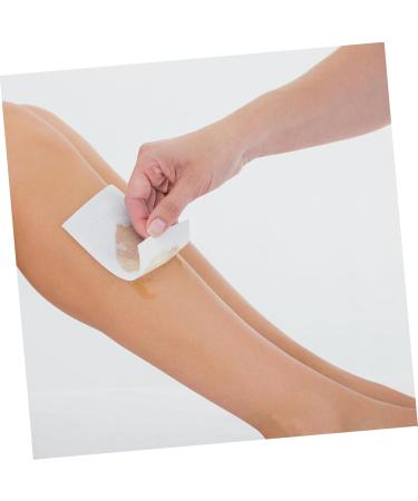 Minkissy 400PCS Disposable Beauty Bar Sticks for Wax Body Hair Removal - Fleece Spatula & Natural Birch Wax Strips - Buy Online on GoSupps.com