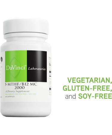 DAVINCI Labs - 5-MTHF/B12 MC 2000-60 Capsules - Buy Online on GoSupps.com