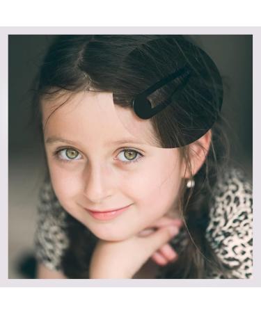 30 Pcs Black 5cm Barrettes Women Metal Snap Hair Clips Accessories Barrettes for Women Snap Hair Clips for Kids Teens Women - Buy Online on GoSupps.com