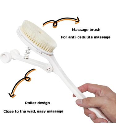 Long Handle Back Scrubber for Shower - Elderly & Disabled Friendly - Buy Online on GoSupps.com