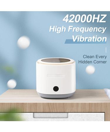 Portable Ultrasonic Cleaner 30W w/ 24 Cleaning Tablets - 5 Min to Clean Retainers, Mouth Guards, Dentures & Jewelry | 42kHz Upgrade - Buy Online on GoSupps.com