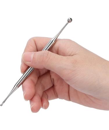 Ergonomic Double-Head Acupuncture Massage Pin - Acupressure Rod for Easy Body Positioning & Storage - Perfect for Earpoint Therapy - Buy Online on GoSupps.com