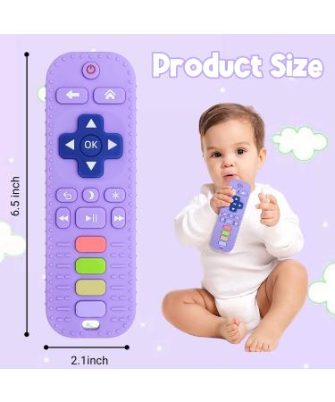 Silicone Remote Teething Toy for Baby | Remote Control Teether 3-12 Months | Black Remote - Buy Online on GoSupps.com