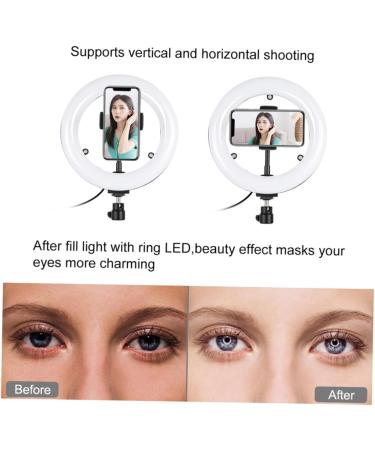 Beavorty Set cargador usb portable lighting Mirror fill light Phone clip fill light camera video phone selfie light lighting for video recording cute stuff for teen girls LED Fill Lamp ring - Buy Online on GoSupps.com