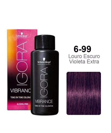 Schwarzkopf Igora Royal Vibrance Tone on Tone Color 6-99 - Alcohol-Free Hair Dye 60ml | International Shipping Available - Buy Online on GoSupps.com