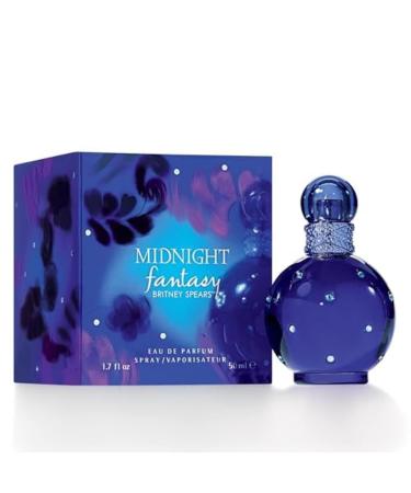 Britney Spears Midnight Fantasy Eau De Parfum Spray for Women 1.7 Ounce - Buy Online on GoSupps.com