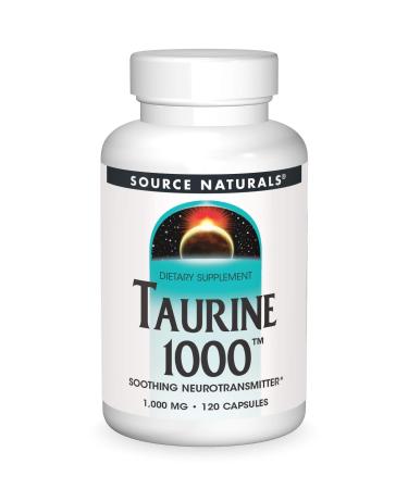 Source Naturals Taurine 1000 mg 120 Capsules
