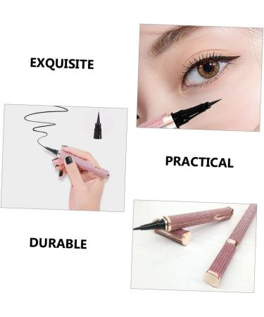 Healeved 5pcs Eyeliner Liquid Liner Black Eye Liner Pencils Eyelash Glue Pen Eye Makeup Pink Skinned - Buy Online on GoSupps.com
