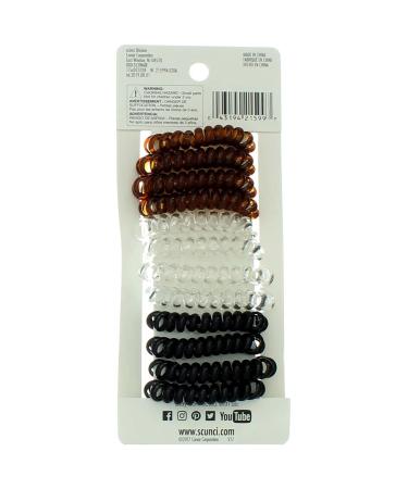 Scunci Dent-Free Hair Ties & Spirals - 12 Pack for No-Snag Hold - Buy Online on GoSupps.com