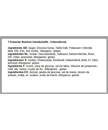  pin24shop 50g. 7 Herbs Candy with seven different soothing natural herbs - Buy Online on GoSupps.com