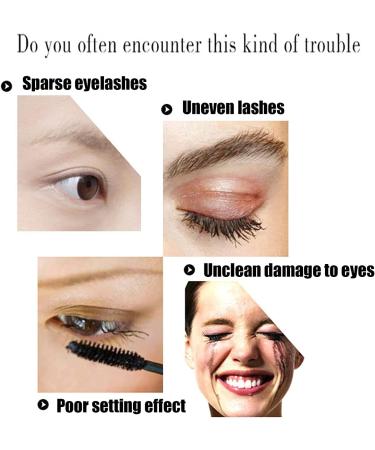 Mascara for Seniors with Sparse Eyelashes Mascara for Mature Senior Women with Sensitive Eyes Short Eyelashes Sparse Eyelashes Waterproof Mascara with - Buy Online on GoSupps.com