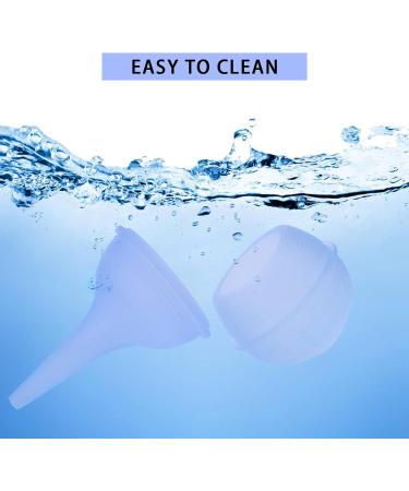AKlamater 3 Pcs Baby Nasal Aspirator Set - Nose Cleaner for Newborns and Toddlers (Pink+Blue+Orange) - Buy Online on GoSupps.com