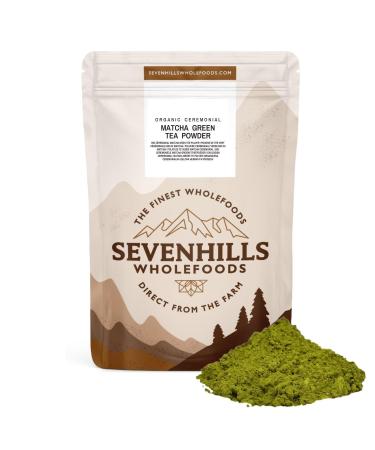 Sevenhills Wholefoods Organic Japanese Ceremonial Matcha Green Tea Powder 200g 200 g (Pack of 1) - Buy Online on GoSupps.com