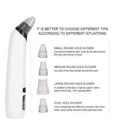 Electric Blackhead Remover & Pore Cleaner Set - Hot Compress Skin Care Tool for Women | Best Spot Sucker for Clear Skin - Buy Online on GoSupps.com