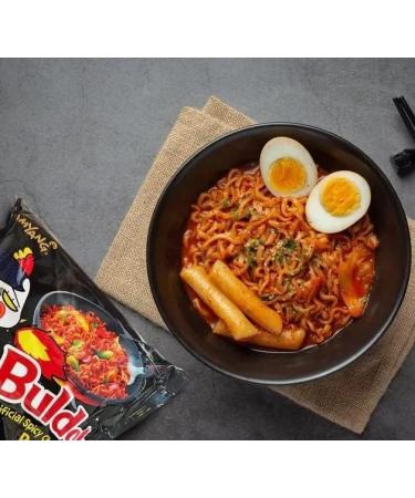 SPIRITCROWD Samyang Noodle Buldak Hot Chicken Flavour Korean Style Instant Ramen Spicy Challenge Halal 140g (Pack of 5) - Buy Online on GoSupps.com