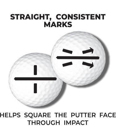 Softspikes BLM8006 Golf Ball Alignment Tool - Green | Improve Your Putting Accuracy - Buy Online on GoSupps.com