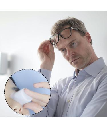 Vanyibro 4 Piece Eye Wash Cup Reusable Silicone Eye Bath Cup for Refreshing and Cleaning Tired Eyes - Buy Online on GoSupps.com