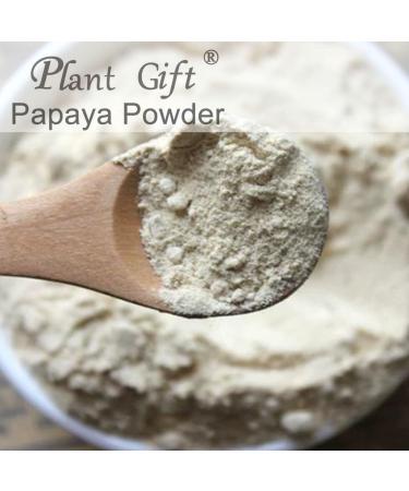 Plant Gift 100% Pure Papaya powder 100G/3.25oz Non-GMO Powder No Filler No additives Natural Papaya Powder Best Flavor for Smoothie Drinks Tea and Baking Adds Flavor and Taste 2UK-PO0008 - Buy Online on GoSupps.com