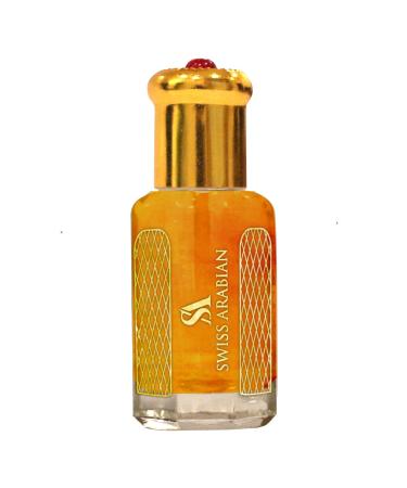 Swiss Arabian Encore 12mL | Artisanal Hand Crafted Perfume Oil Fragrance for Men| Traditional Attar Style Cologne | by Perfumer Great Gift/Party Favors | Pocket Size Body Oil Masculine ENCORE