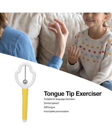 Oral Muscle Training Device - Stainless Steel Tongue Tip Exerciser for Enhanced Speech & Swallowing | International Shipping Available - Buy Online on GoSupps.com