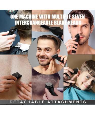 7 in 1 Hair Clipper & Beard Trimmer Kit - Professional Electric Shaver for Men - Cordless Grooming Solution - Buy Online on GoSupps.com