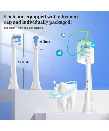 10 Pack of Compatible Soft Electric Toothbrush Heads for Philips Sonicare C1 C2 C3 G2 W2 G3 W3 A3 4100 5100 6100 - SoftCare HealthyWhite | 10 Counts - Buy Online on GoSupps.com