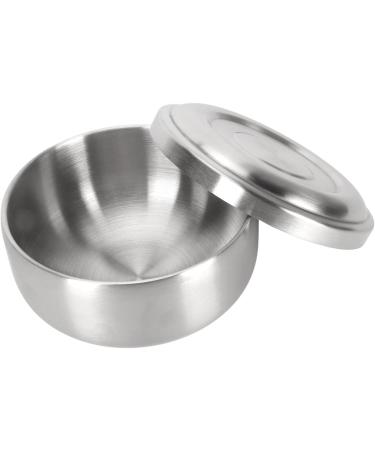 Fabater Beard Bowl Premium Stainless Steel Shaving Soap Cup with Lid | Easy to Clean Stylish Design for Home Use International Shipping Available - Buy Online on GoSupps.com