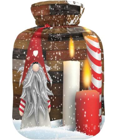 Hot Water Bottle with Cover - Christmas Warmth & Pain Relief for Kids & Adults | 2L Heat Pack - Buy Online on GoSupps.com
