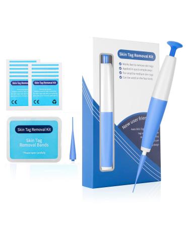 Skin Cleaing Tool Kit for Men and Women Skin Cleaning Kit for Small (2mm) to Medium (4mm) Skin Tags Safe for Most Parts(Blue)