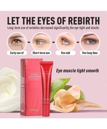 Red Ginseng Snail Crystal Smoothing Dark Circles Cream Dark Circles Moisturizing Cream Red Tiger For Plans Eye Serum 20G - Buy Online on GoSupps.com