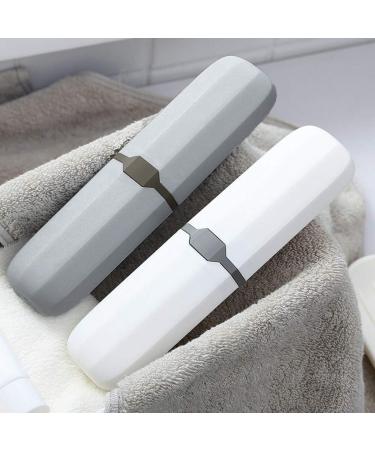 IHEHUA Travel Toothbrush Case | Portable Toothbrush Holder for Travel Camping & Business | Black Travel Essential - Buy Online on GoSupps.com
