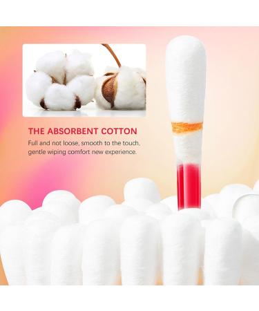 Buy Lip Tint Cotton Swabs - 20 Pcs Waterproof Non-Stick Q-Tips for Long Lasting Lip Makeup (Strawberry - Buy Online on GoSupps.com