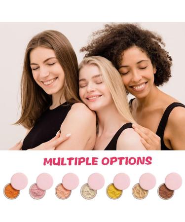  SONGVISON face powder bulk pink face powder weightless blending smooth minimizes pores durable oil free fragrance free makeup powder for all skin types - Buy Online on GoSupps.com