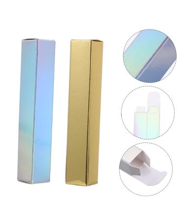 100pcs Lip Gloss Lipstick Boxes | Custom Paper Packaging for Lipstick & Mascara | DIY Lipgloss Cases - Buy Online on GoSupps.com
