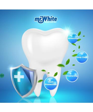  Mr White Toothpaste - Mickey and Friends - 75 ml - Buy Online on GoSupps.com