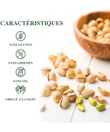 PISTAMED - Organic Pistachios - Salt Free - Artisan Roasting - No Additives and Gluten Free - High in Fiber - Vegetarian and Vegan Diets - Box: 560 gr 16 bags of 35 gr - Buy Online on GoSupps.com