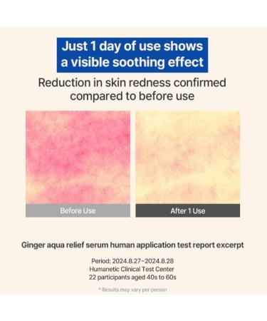  BONAJOUR Ginger Aqua Relief Serum for Sensitive Skin Slow Aging Serum - Buy Online on GoSupps.com