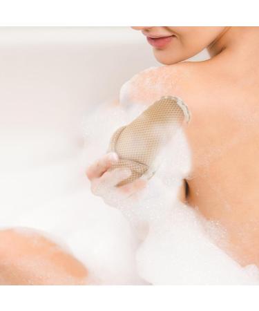 FOMIYES Bath Back Shower Scrubber - Exfoliating Loofah Sponge & Funny Slipper Shaped Body Washing Pad | Best Bathroom Accessories for Deep Cleansing - Buy Online on GoSupps.com