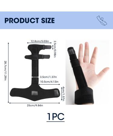 Full Finger Support Splints for Arthritis Trigger Thumb - Removable Hand Brace for Pain Relief - Buy Online on GoSupps.com