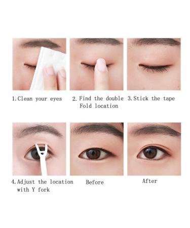Buy Invisible Eyelid Tape - Breathable Self-Adhesive Eye Lift Stickers for Instant Results | Portable Double Eyelid Solution - Fast International Shipping - Buy Online on GoSupps.com
