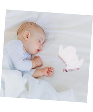 minkissy 2 Pairs Anti-eating Gloves Items Finger Sucking Guard Nail Biting Treatment Pacifier Thumb Sucking Stop for Infant Thumb Breathable Girl Child Nylon White Thing - Buy Online on GoSupps.com