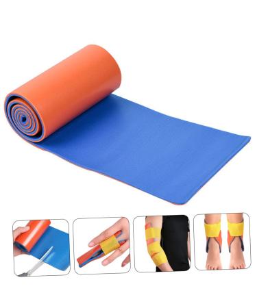 STOBAZA Emergency Splint Kit - 2 Rolls Lightweight Fracture Fixation Clip for Leg & Ankle - First Aid Foam Bracket for Broken Hands - 92x11CM - Buy Online on GoSupps.com