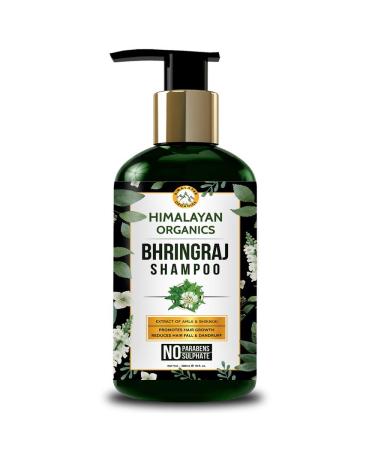 Himalayan Organics Bhringraj Ayurvedic Therapeutic Shampoo | Hair Re growth & Hair Fall Control | 200ml