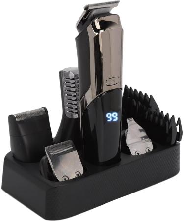 Qukaim Hair Trimmer Electric Hair Clipper All-in-One Trimmer with Guide Combs Washable LED Display for Beard Head Body Face - Buy Online on GoSupps.com