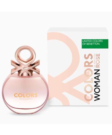 COLORS DE BENETTON WOMEN ROSE by Benetton EDT SPRAY 2.7 OZ - Buy Online on GoSupps.com