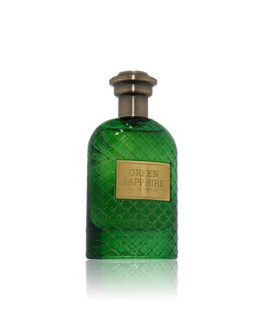 Fragrance World Green Sapphire Eau De Parfum 100ml 3.4 FL OZ | Unisex Green Sapphire 3.4 Fl Oz (Pack of 1) - Buy Online on GoSupps.com
