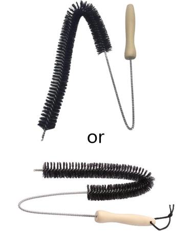 KODASW Wood Handle Long Cleaning Brush Water Pipe Drainage Dredge Tool Flexible Cleaner Show Plastic - Buy Online on GoSupps.com